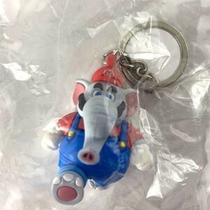 Super Mario Wonder Elephant Key Chain 2” New Exclusive From Gamer Event